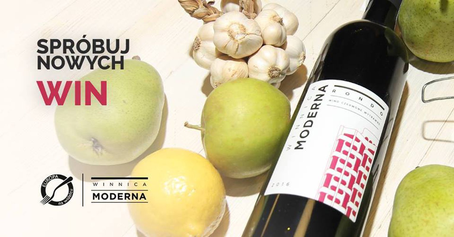 Degustuj wina z Winnicy Moderna podczas "Europa na Widelcu"