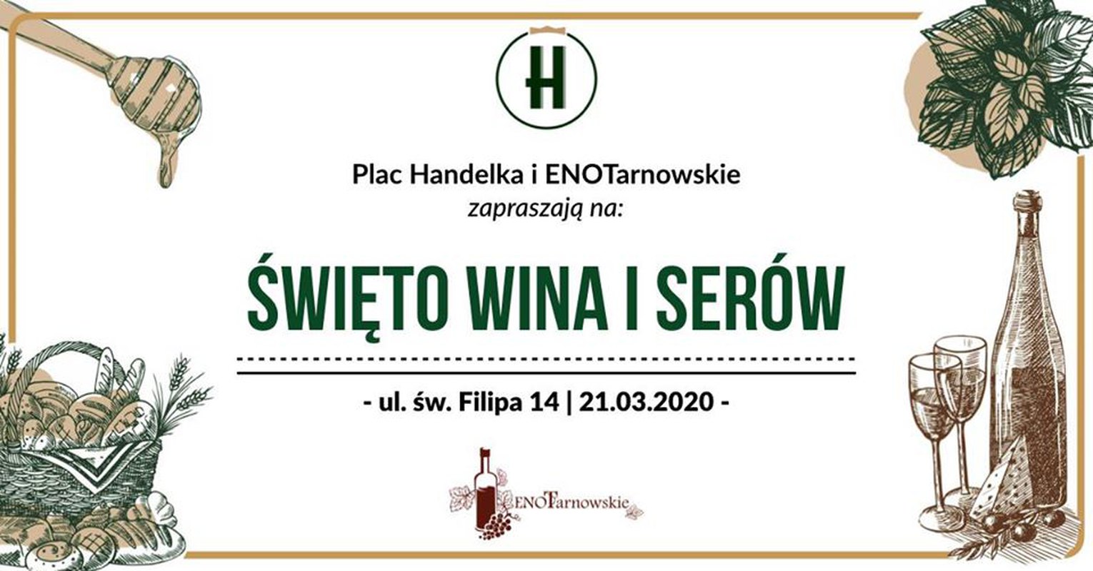 Plac Handelka: Święto Wina i Serów 21.03.2020
